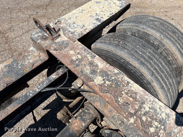 image for item FK0075 1998 Talbert Low boy lowboy equipment trailer