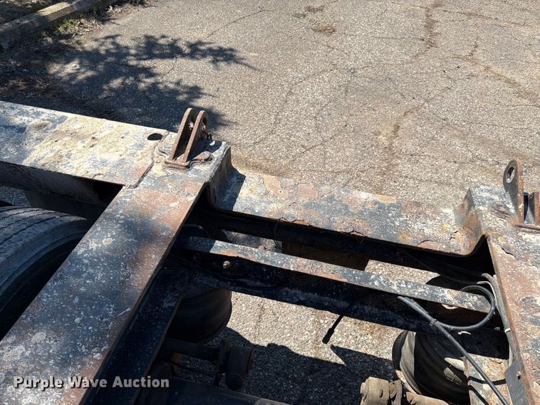 image for item FK0075 1998 Talbert Low boy lowboy equipment trailer