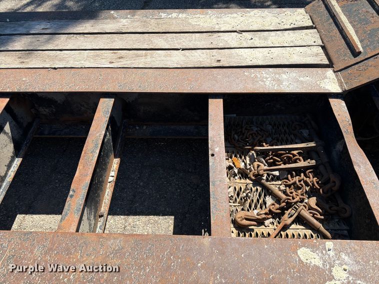 image for item FK0075 1998 Talbert Low boy lowboy equipment trailer