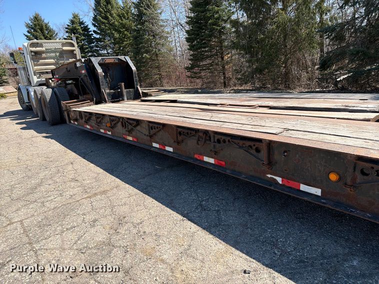 image for item FK0075 1998 Talbert Low boy lowboy equipment trailer