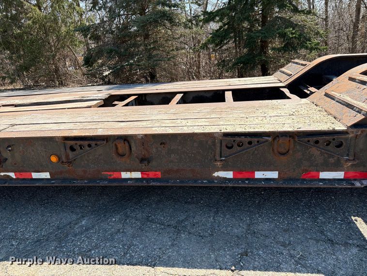 image for item FK0075 1998 Talbert Low boy lowboy equipment trailer