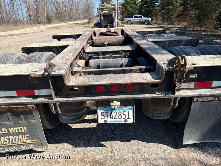 image for item FK0075 1998 Talbert Low boy lowboy equipment trailer