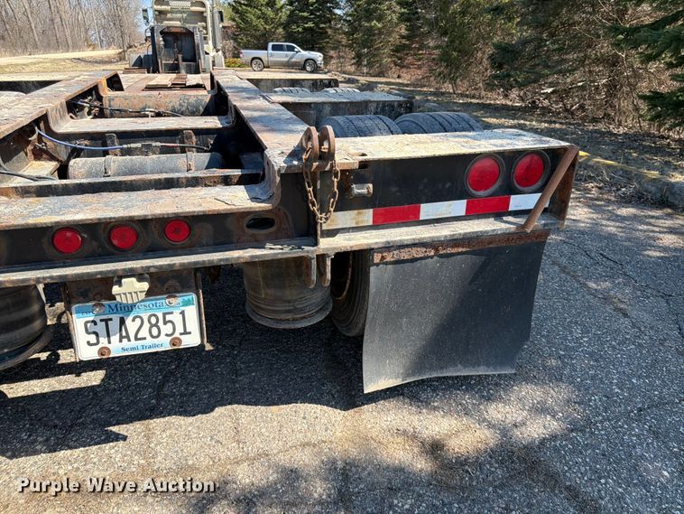 image for item FK0075 1998 Talbert Low boy lowboy equipment trailer