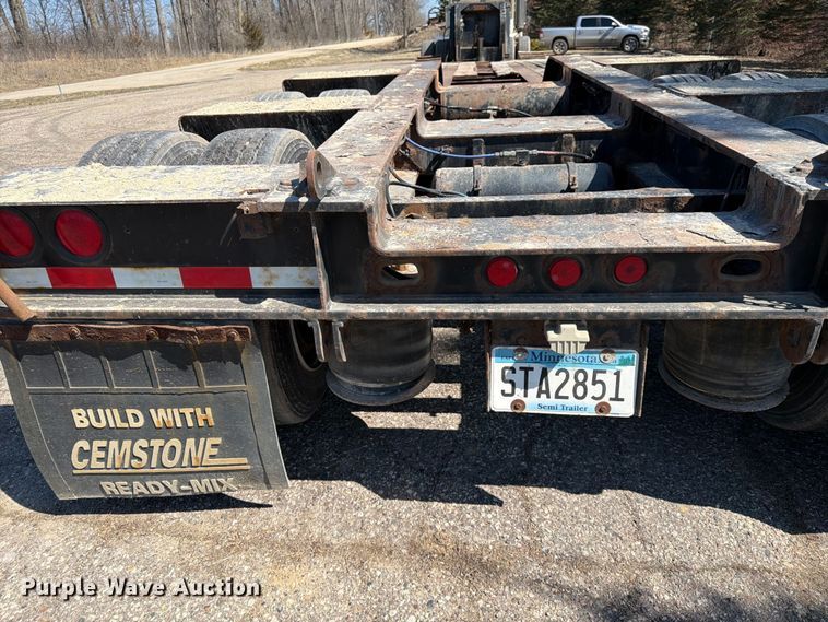 image for item FK0075 1998 Talbert Low boy lowboy equipment trailer