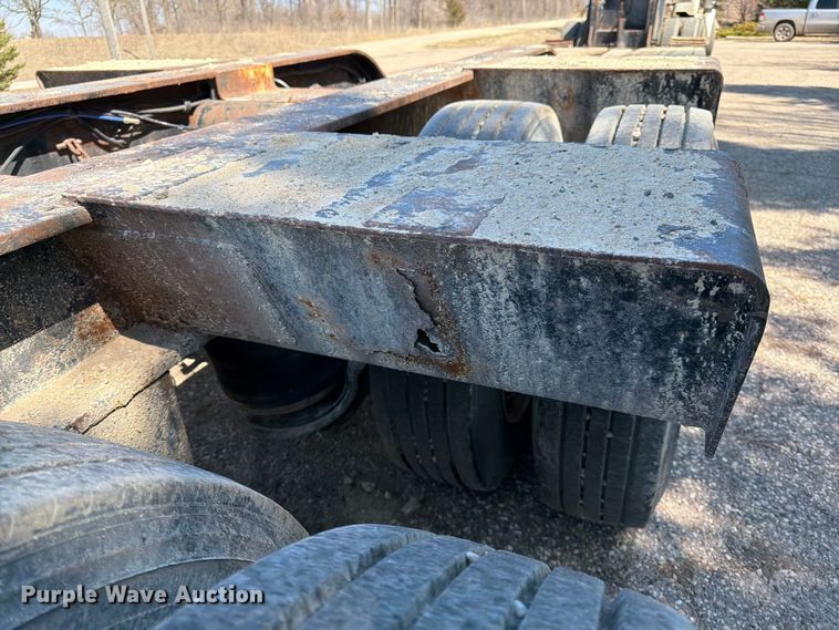 image for item FK0075 1998 Talbert Low boy lowboy equipment trailer