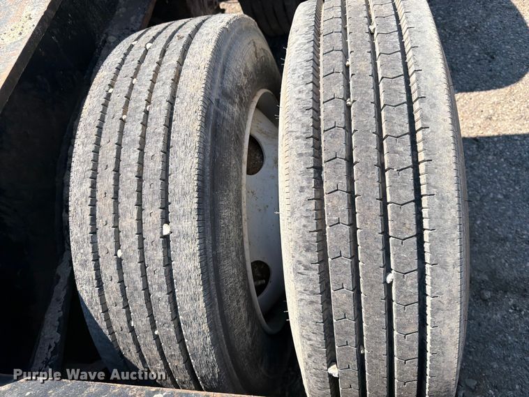 image for item FK0075 1998 Talbert Low boy lowboy equipment trailer