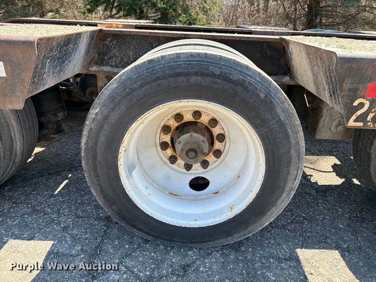 image for item FK0075 1998 Talbert Low boy lowboy equipment trailer