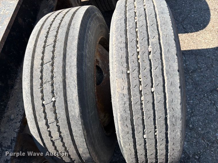 image for item FK0075 1998 Talbert Low boy lowboy equipment trailer