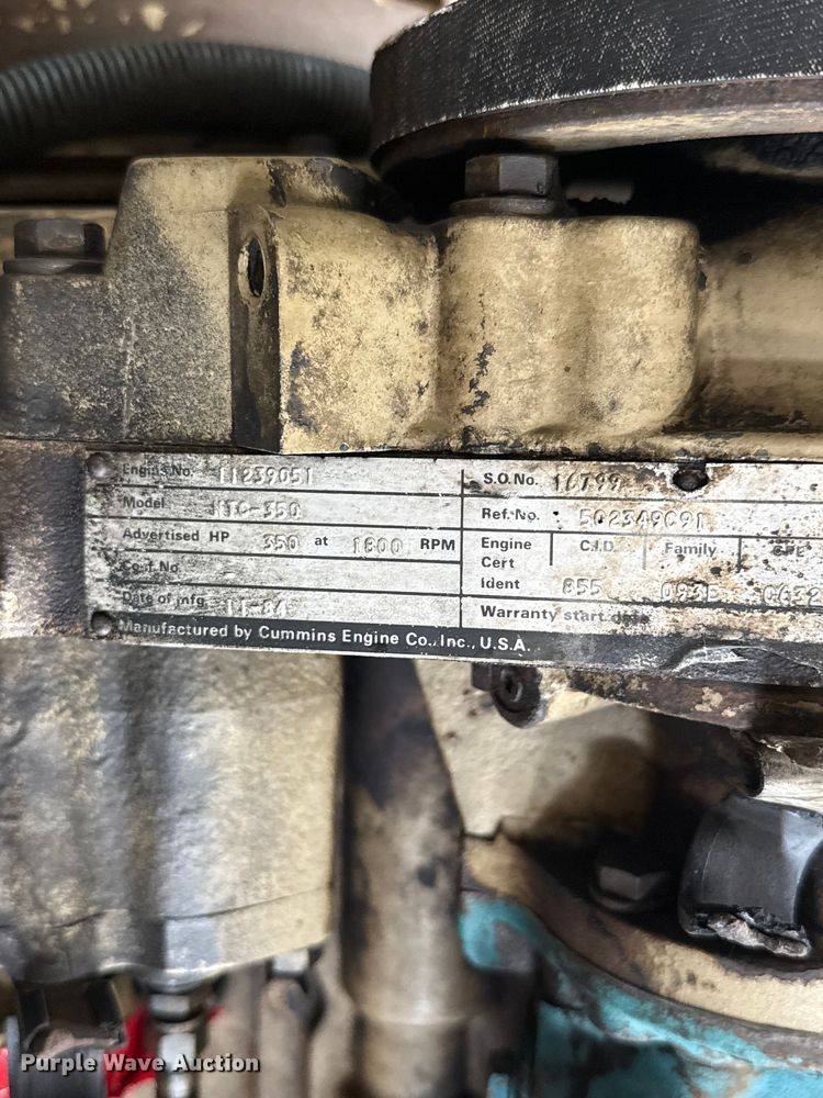 image for item NK9217 1984 Cummins NTC-350 engine