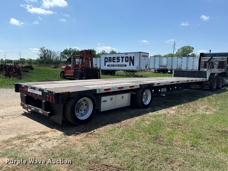 image for item NK9227 2000 Transcraft DTL-2000 drop deck trailer