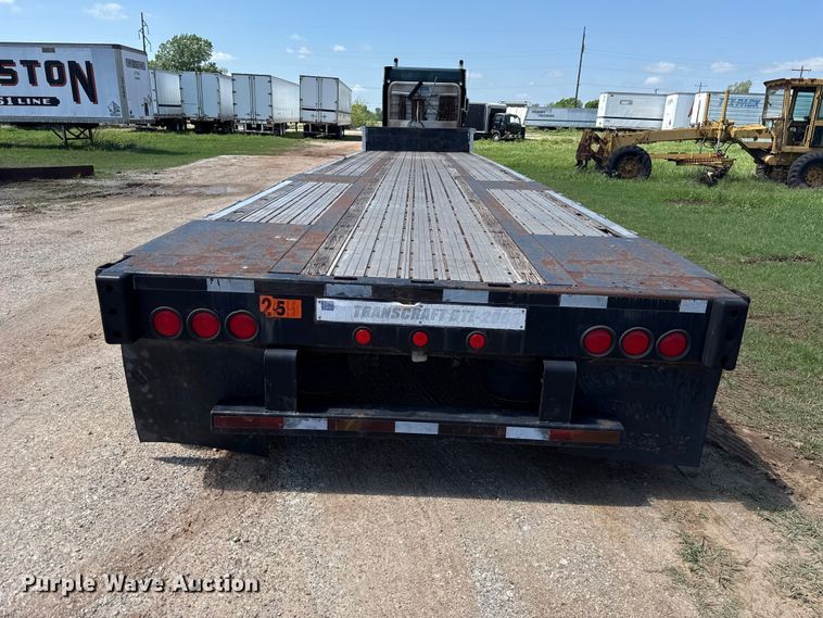 image for item NK9227 2000 Transcraft DTL-2000 drop deck trailer