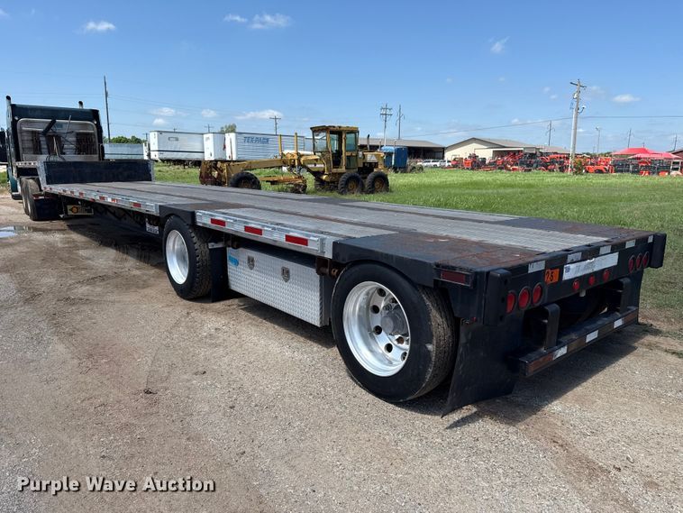 image for item NK9227 2000 Transcraft DTL-2000 drop deck trailer