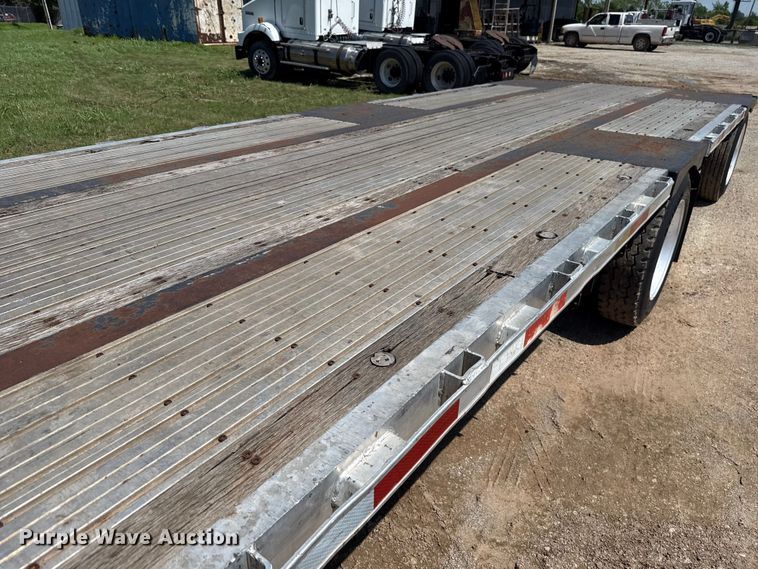 image for item NK9227 2000 Transcraft DTL-2000 drop deck trailer