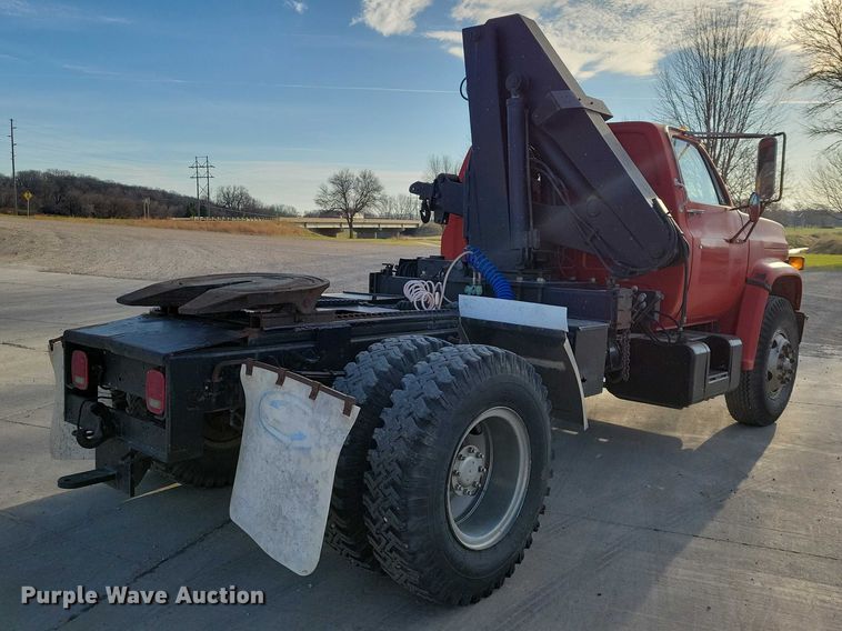 image for item NK9998 1990 GMC Sierra crane truck