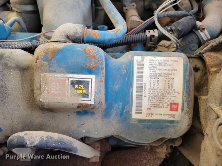 image for item NK9998 1990 GMC Sierra crane truck