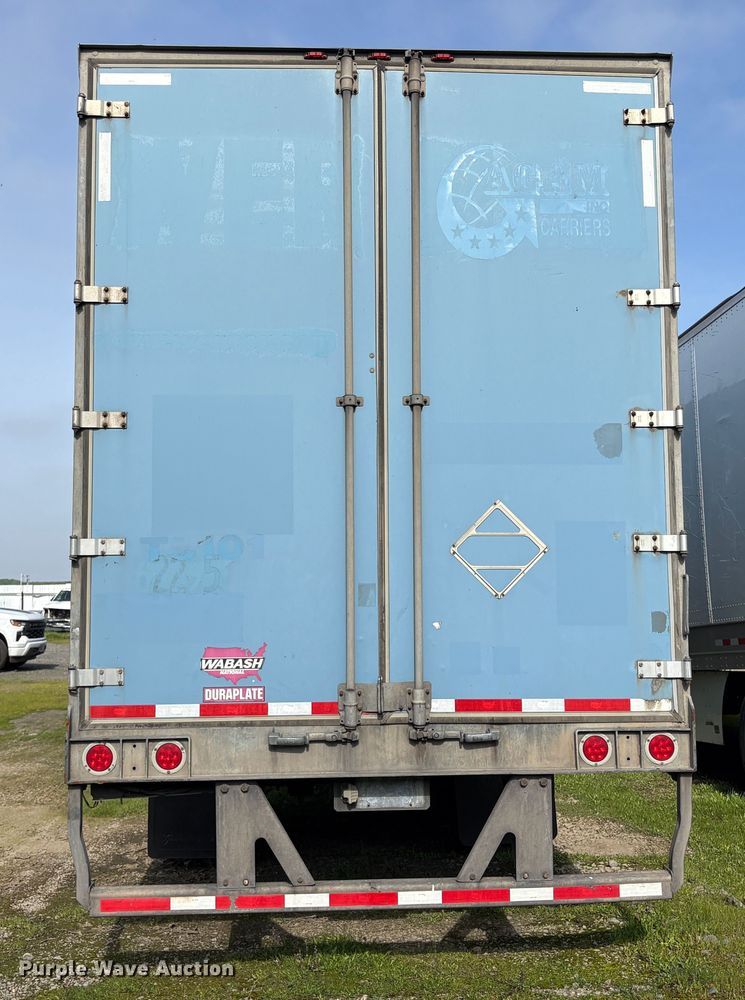 image for item YA1495 2015 Wabash DVCVHPC dry van trailer