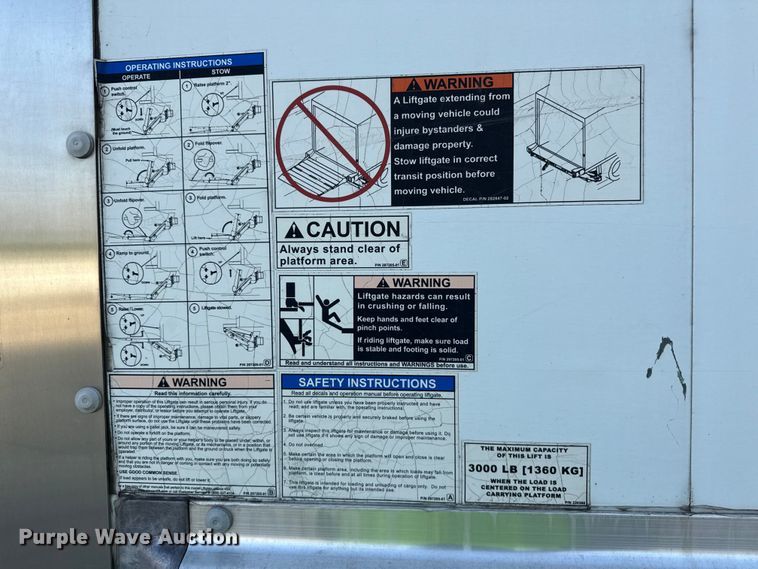 image for item YA1788 2018 International 4300 box truck