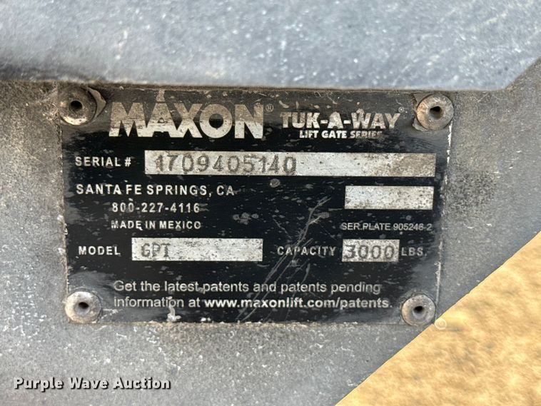 image for item YA1788 2018 International 4300 box truck