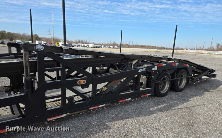 image for item YA1913 2023 Peterbilt 389 car carrier truck with car carrier trailer