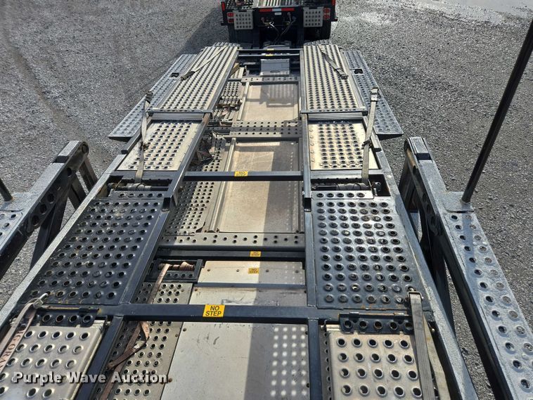 image for item YA1913 2023 Peterbilt 389 car carrier truck with car carrier trailer