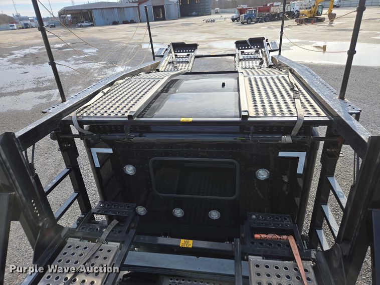 image for item YA1913 2023 Peterbilt 389 car carrier truck with car carrier trailer