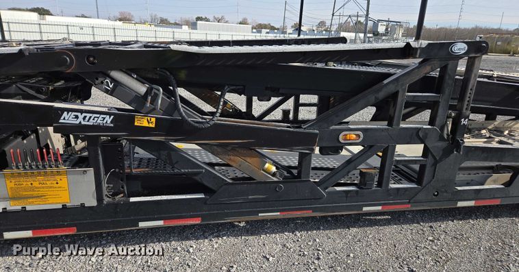 image for item YA1913 2023 Peterbilt 389 car carrier truck with car carrier trailer