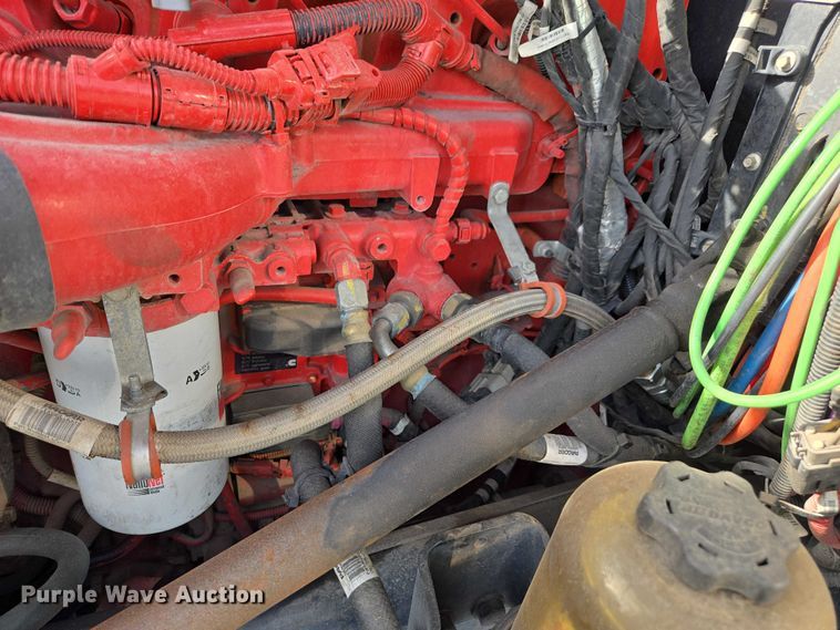 image for item YA1913 2023 Peterbilt 389 car carrier truck with car carrier trailer