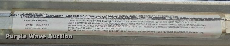 image for item YA1913 2023 Peterbilt 389 car carrier truck with car carrier trailer