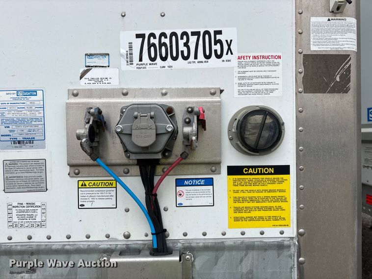 image for item YA2248 2023 Stoughton ZGPVW-535T-S-C-AR dry van trailer