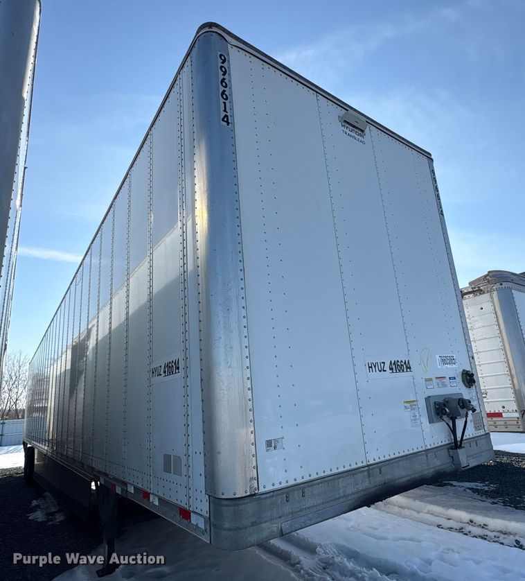 image for item YA2251 2024 Hyundai Translead VC2530152-AJS dry van trailer