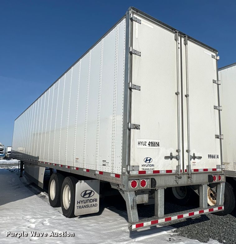image for item YA2251 2024 Hyundai Translead VC2530152-AJS dry van trailer