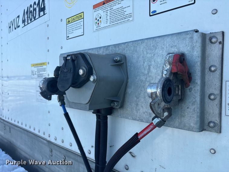 image for item YA2251 2024 Hyundai Translead VC2530152-AJS dry van trailer