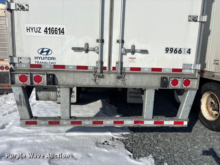 image for item YA2251 2024 Hyundai Translead VC2530152-AJS dry van trailer