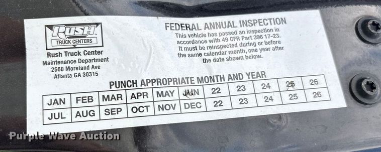 image for item YA2266 2023 International HX520 semi truck