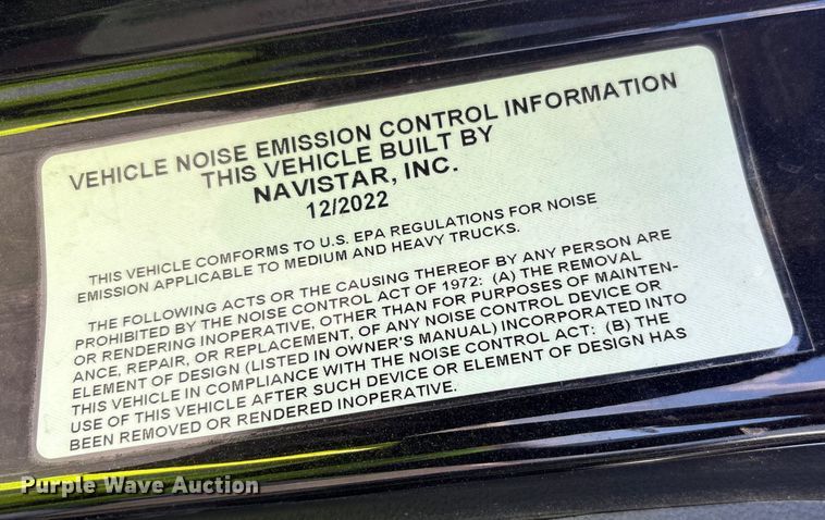 image for item YA2267 2023 International HX520 semi truck