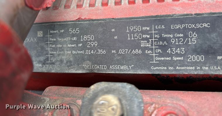 image for item YA2401 2019 Kenworth W900 semi truck