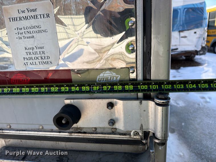 image for item YA2477 2014 Utility VS2RAP refrigerated van trailer