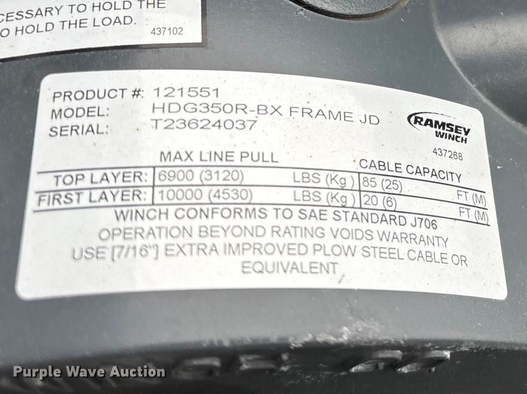 image for item YA2493 2025 International MV607 rollback truck