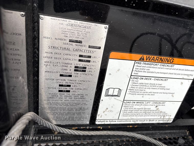 image for item YA2493 2025 International MV607 rollback truck