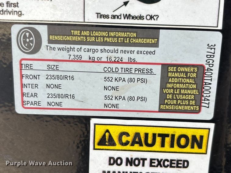 image for item YA2595 2026 Ascend GN40-24 equipment trailer