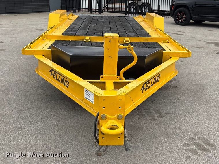 image for item DO5199 2017 Felling FT-15 IT-I tilt deck utility trailer
