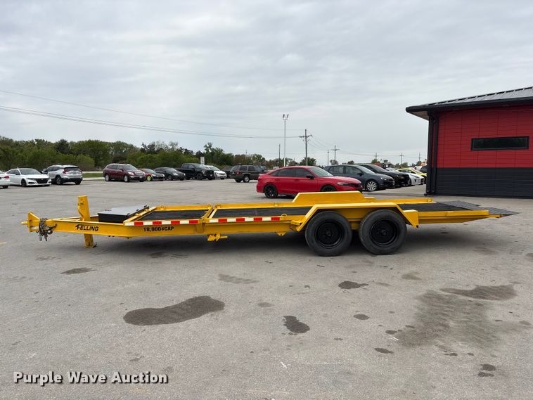 image for item DO5199 2017 Felling FT-15 IT-I tilt deck utility trailer