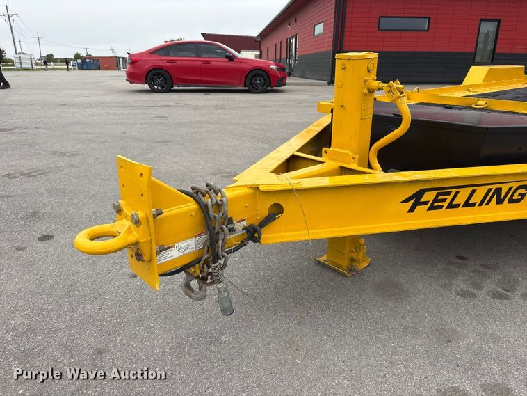 image for item DO5199 2017 Felling FT-15 IT-I tilt deck utility trailer