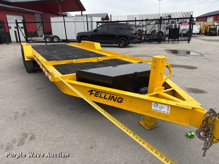 image for item DO5199 2017 Felling FT-15 IT-I tilt deck utility trailer