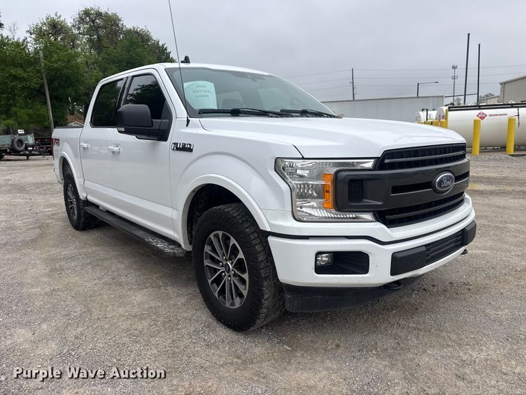 image for item DO8502 2019 Ford F150 Crew Cab pickup truck