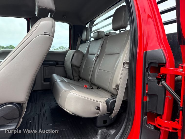 image for item DO8522 2019 Ford F550 Ext. Cab flatbed truck