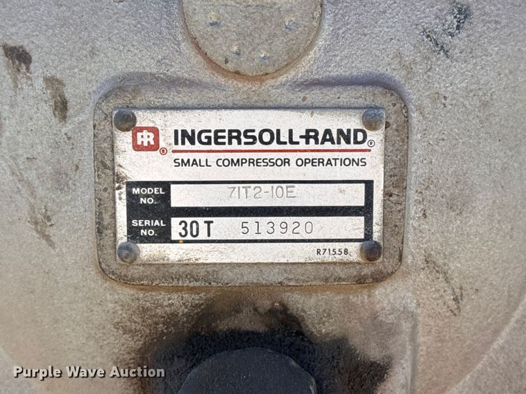 image for item DS6807 Ingersoll Rand air compressor