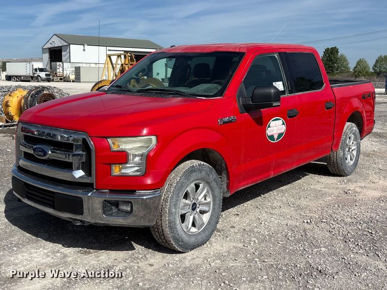 image for item DT0221 2015 Ford F150 Crew Cab pickup truck