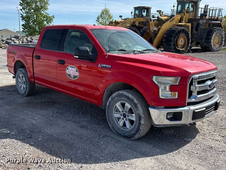 image for item DT0221 2015 Ford F150 Crew Cab pickup truck