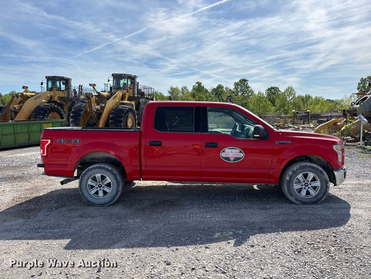 image for item DT0221 2015 Ford F150 Crew Cab pickup truck